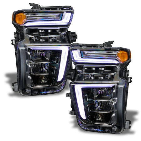 Oracle 20-21 Chevy Silv HD 2500/3500 RGB+W Headlight DRL Kit - w/ BC1 Controller