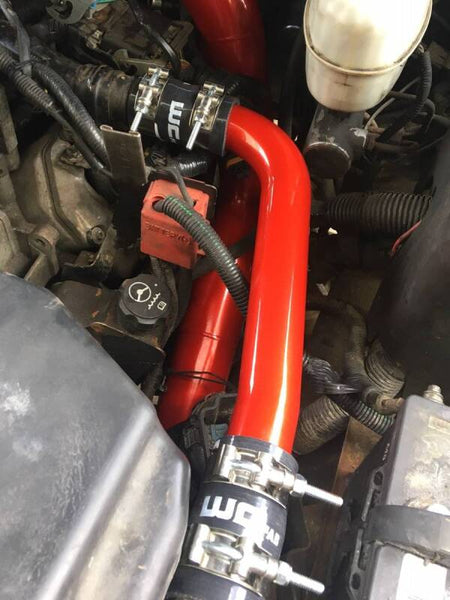 Wehrli 01-05 GM Duramax LB7/LLY Upper Coolant Pipe - Gun Metal