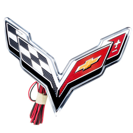 Oracle Corvette C7 Rear Illuminated Emblem - Blue