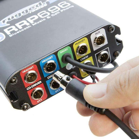 Rugged Radios OFFROAD Straight Cable to Intercom (Select Length) 6 Feet