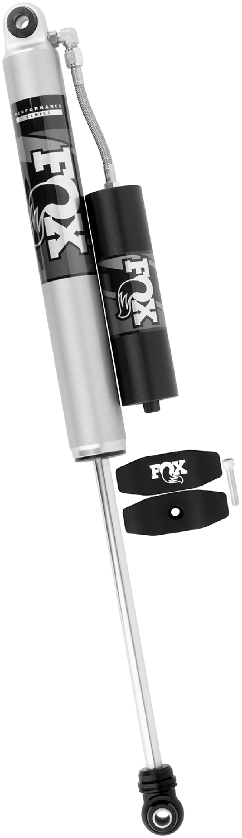 Fox 2017+ Ford F-250 2.0 Perf Series 12.1in Smooth Body R/R Rear Shock 0-1in. Lift