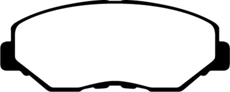 EBC 13-15 Acura ILX 1.5 Hybrid Greenstuff Front Brake Pads