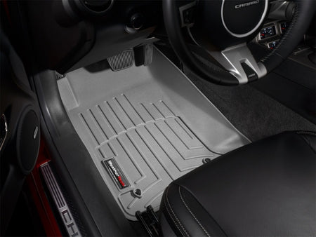 WeatherTech 10+ Chevrolet Camaro Front FloorLiner - Grey
