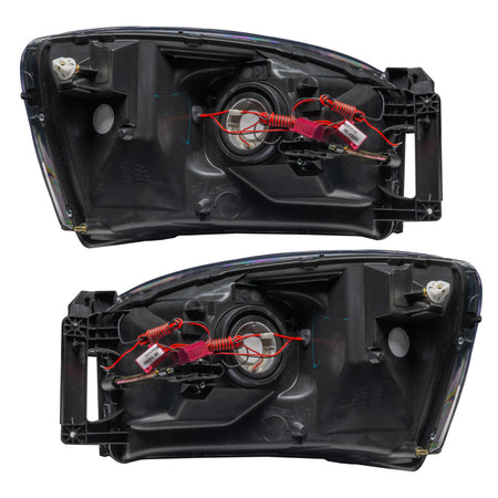 Oracle 07-08 Dodge Ram SMD HL - Black - ColorSHIFT w/ 2.0 Controller