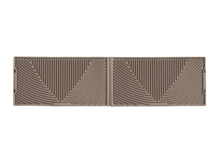 WeatherTech 08-10 Ford F250/F350/F450/F550 Rear Rubber Mats - Tan