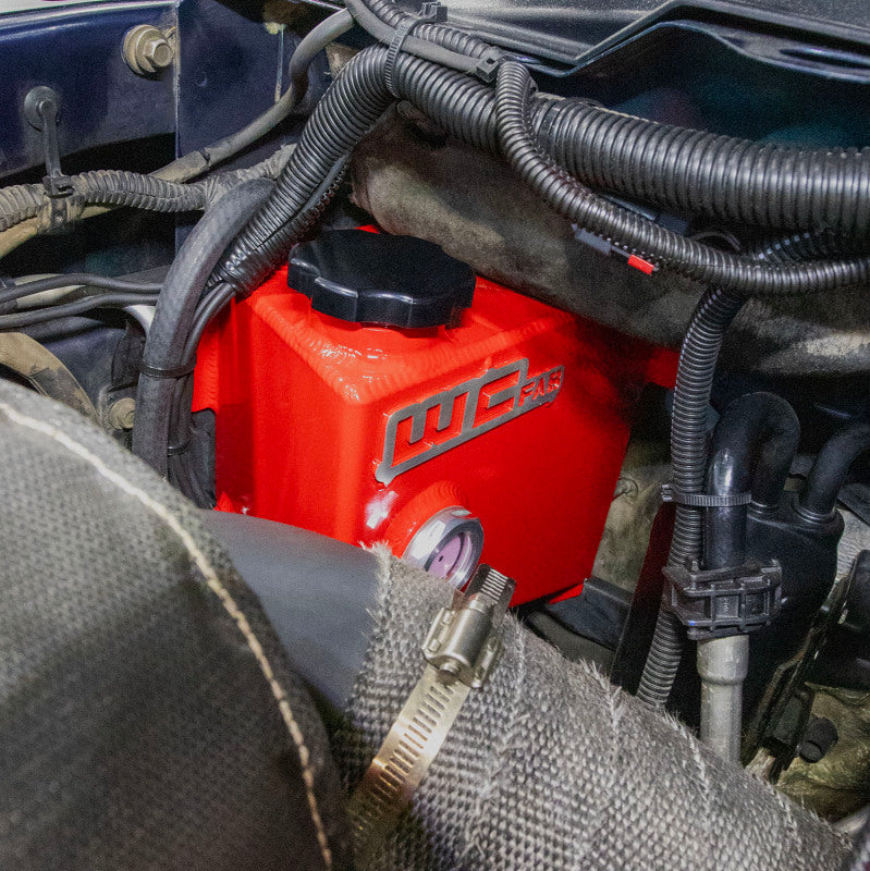 Wehrli 04.5-07 Cummins 5.9L OEM Placement Coolant Tank - Deore Gold