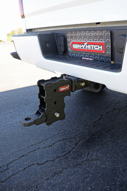 Gen-Y Phantom 2in Hollow Shank 4.5in Drop 500lb TW 12K Hitch w/GH-102541 Mount/GH-102359 Pin & Clip