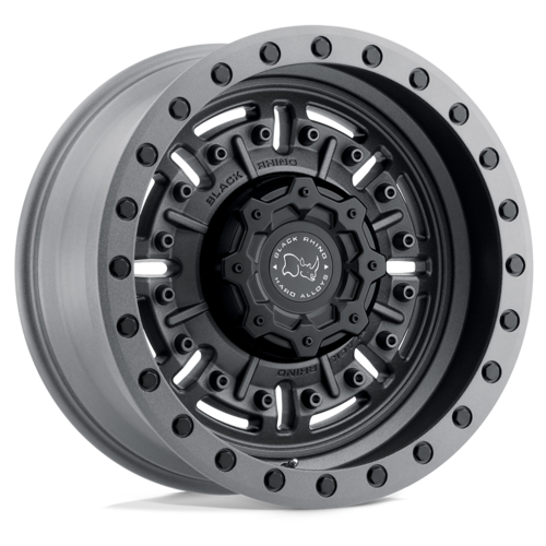 BR ABRAMS 17X9.5 5X127 -18 71 TXT M-GM