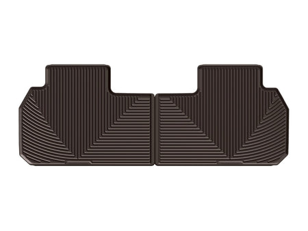 WeatherTech 2018+ Buick Enclave Rear Rubber Mats - Cocoa