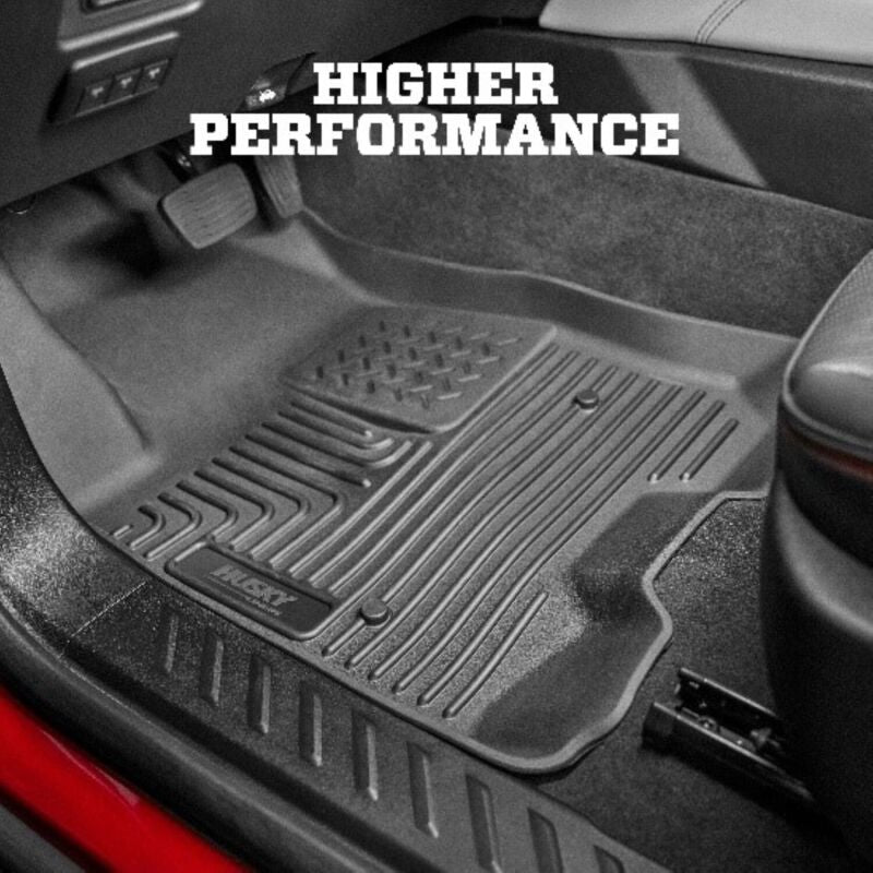 Husky Liners 16-25 Volvo XC90 WeatherBeater 2nd Seat Black Floor Liners