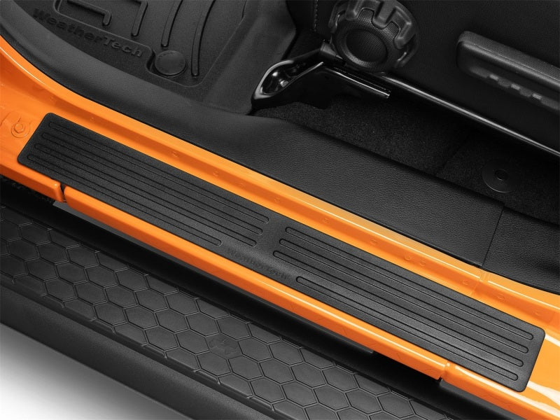 WeatherTech 23-25 Jeep Wrangler 4dr SillProtector (4pc Set) - Black