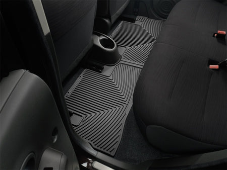 WeatherTech 08+ Nissan Cube Rear Rubber Mats - Black