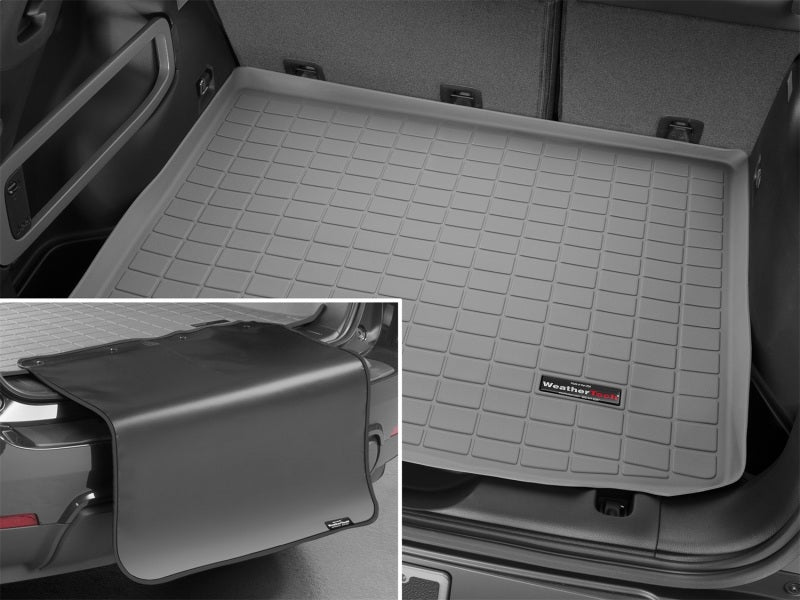 WeatherTech 25-25 Volvo EX90 Behind 2nd Row Cargo Liner w/Bumper Protector - Grey