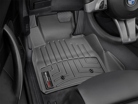 WeatherTech 03-08 BMW Z4 Front FloorLiner - Black (Fits Auto Trans Only)