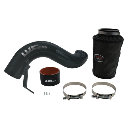 Wehrli 07.5-09 Cummins 6.7L 4in Intake Kit - Gun Metal
