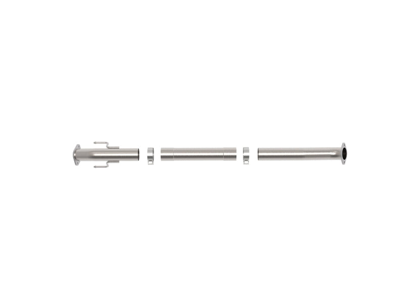 aFe Takeda 3in 304 Stainless Steel Mid-Pipe for 24-25 Kia K5 GT L4-2.5 (t)