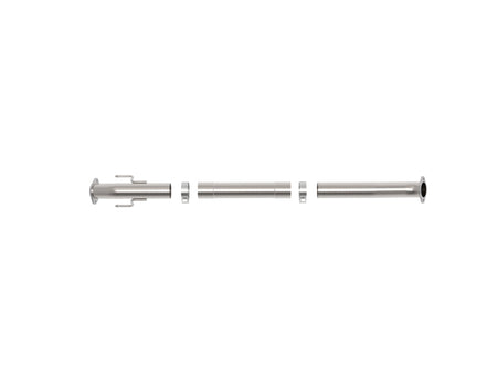 aFe Takeda 3in 304 Stainless Steel Mid-Pipe for 24-25 Kia K5 GT L4-2.5 (t)