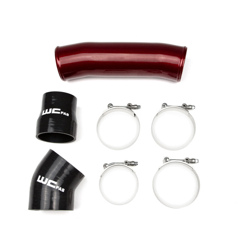 Wehrli 98.5-02 Cummins 5.9L Passenger Side 3.5in Intercooler Pipe - Sparkle Copper