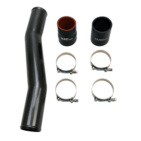 Wehrli 03-07 Cummins 5.9L Passenger Side 3in Intercooler Pipe - Bronze Chrome