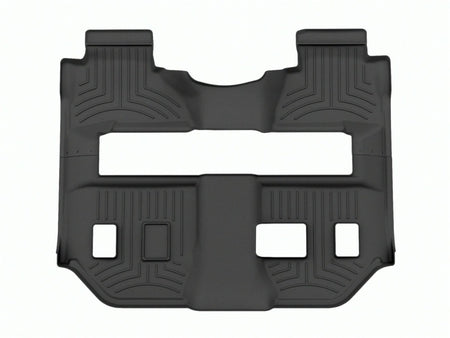 WeatherTech 15-20 Cadillac Escalade ESV Rear FloorLiner HP - Black (2pc - 2nd Row Bench & 3rd row)
