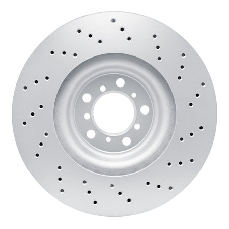 DFC 15-20 BMW M2 Left Front Drilled GeoSPEC Coated Rotor