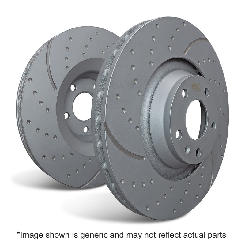 EBC 12+ Jeep Wrangler 3.6 GD Sport Front Rotors