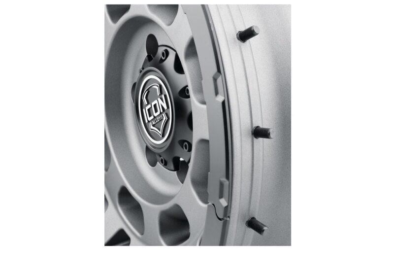 Icon Hammer Pro 17x8.5 / 5x150 / 25MM / 5.75in BS - Charcoal