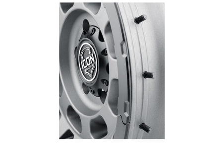 Icon Hammer Pro 17x8.5 / 6x135 / 25MM / 5in BS - Charcoal