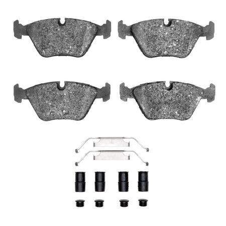 DFC 87-05 BMW 735i Front 5000 Advanced Low Metallic Brake Pads and Hardware Kit