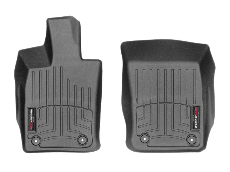 WeatherTech 2017+ Porsche Panamera Front FloorLiner - Black