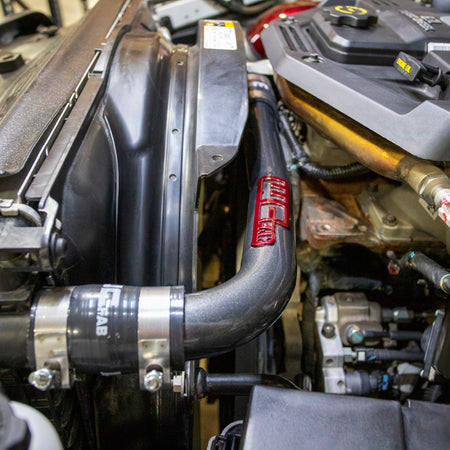 Wehrli 10-18 Cummins 6.7L Upper Coolant Pipe - Deore Gold