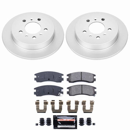 Power Stop 08-09 Buick Allure Rear Z23 Coated Brake Kit