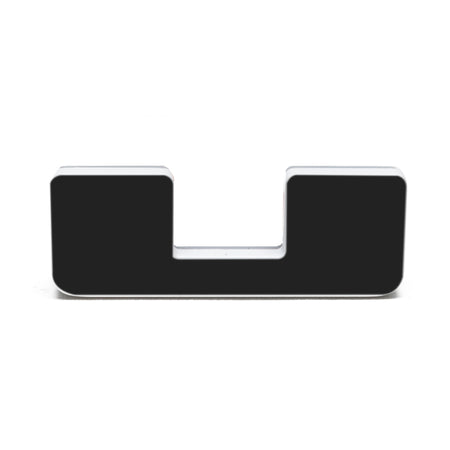 ORACLE Lighting Universal Illuminated LED Letter Badges - Matte Blk Surface Finish - U