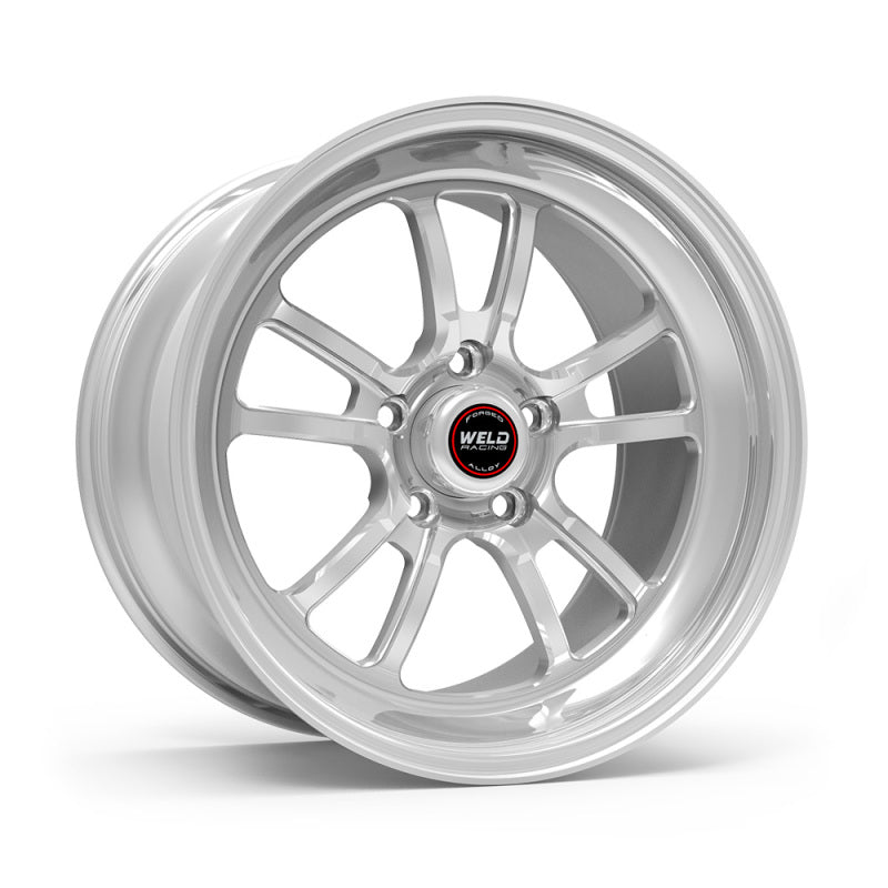 Weld S70 20x8 / 5x4.5 BP / 5.3in. BS Polished Wheel (High Pad) - Non-Beadlock
