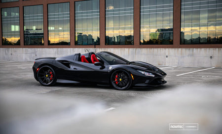 Vossen x Novitec NF10 22x12 ET:33 Gloss Black Ferrari 488 / F8 Rear Wheel