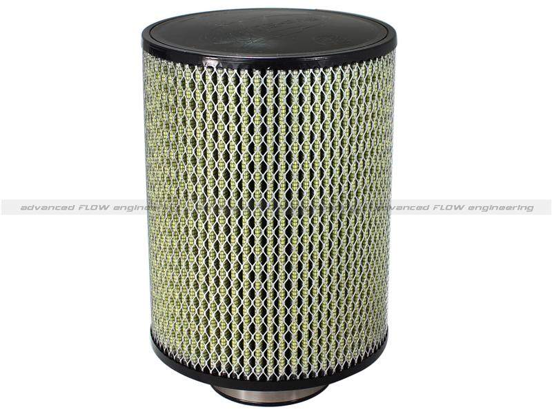 aFe Magnum FORCE Intake Rplcmnt Air Filter 3-1/4IN F x (9x6-1/2)IN B x (6-3/4x5-1/2)IN T x 5-3/8IN H