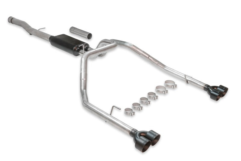 Flowmaster 19-23 GM 1500 6.2L American Thunder Cat-Back Exhaust System - Quad Tips