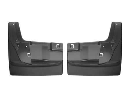 WeatherTech 2019+ Dodge Ram Truck 2500/3500 (Dually w/ Fender Flares) No Drill Mudflaps - Black