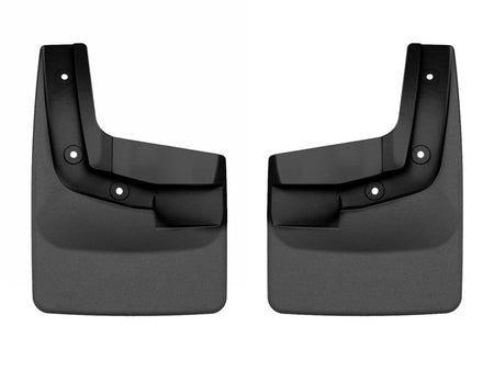WeatherTech 2024 Ford Ranger (No Raptor) No Drill Front MudFlaps - Black
