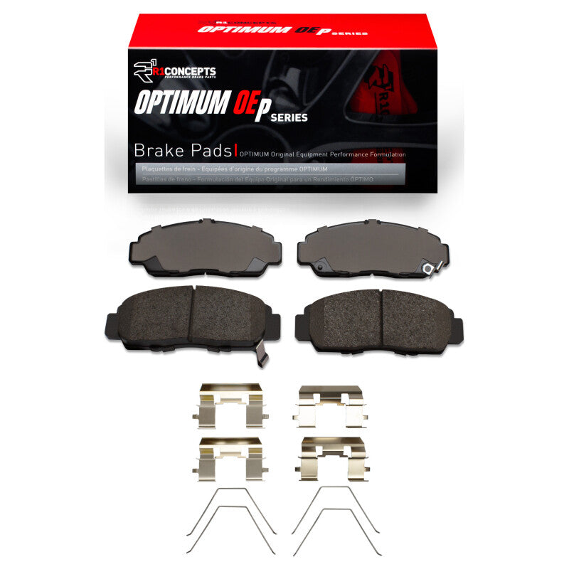 R1 1999-2014 Acura TSX Front R1 Optimum OE Pads & Hardware Kit