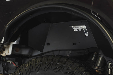 DV8 21-25 Ford Bronco Rear Aluminum Inner Fenders - Black
