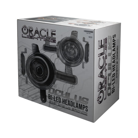 Oracle 2021+ Ford Bronco Oculus Bi-LED Projector Headlights - Amber/White Switchback