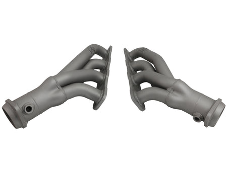 aFe Twisted Steel 304SS Short Header 15-22 Dodge Challenger SC V8-6.2L / 6.4L HEMI Titanium Coating