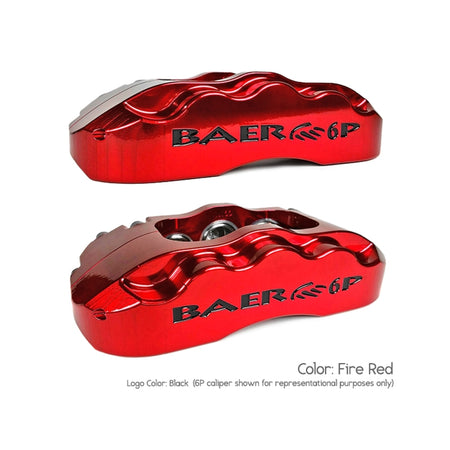 Baer Brakes 64-77 Chevrolet Chevelle 12in SS4 Rear SDZ Brake Kit - Fire Red