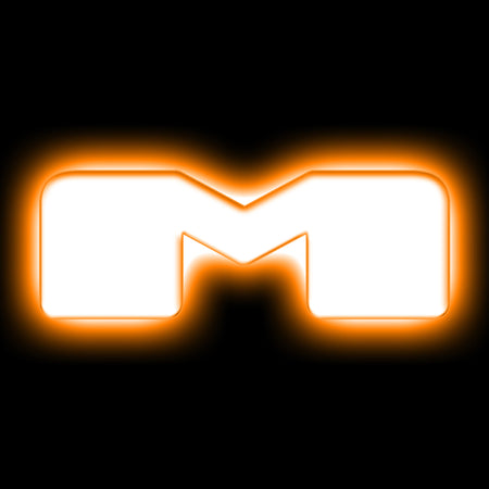 ORACLE Lighting Universal Illuminated LED Letter Badges - Matte Wht Surface Finish - M