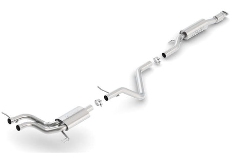 Borla 13-15 Hyundai Veloster Turbo 1.6L AT/MT FWD 2dr Dual Center Rear Exit Cat-Back Exhaust