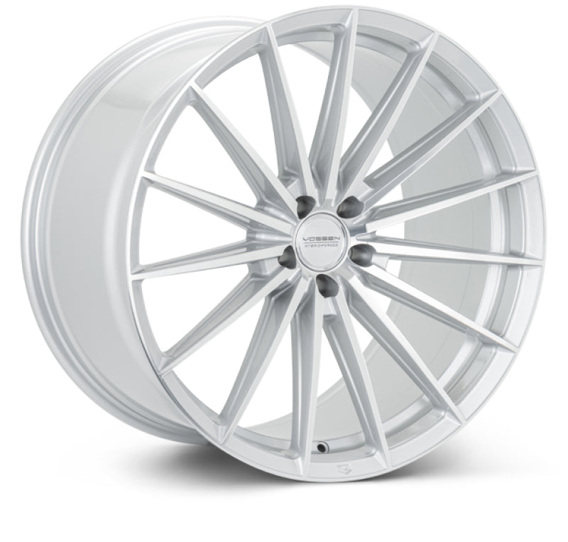 Vossen HFX-4 23x11 - 5x112 - ET14 - Super Deep - 66.5 - Silver Polished Wheel