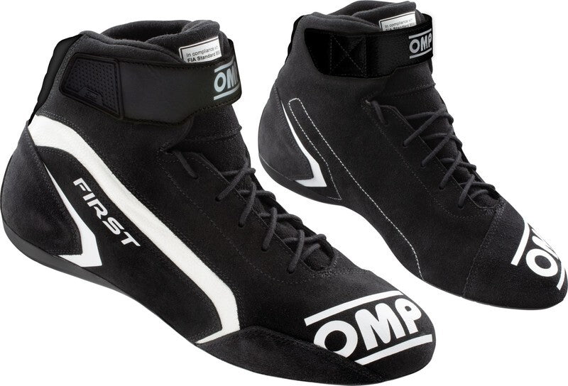 OMP FIRST SHOES FIA 8856-2018 NAVY BLUE / ORANGE SZ 42