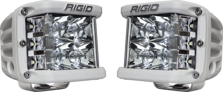 Rigid Industries D-SS - Spot - Set of 2 - White Housing