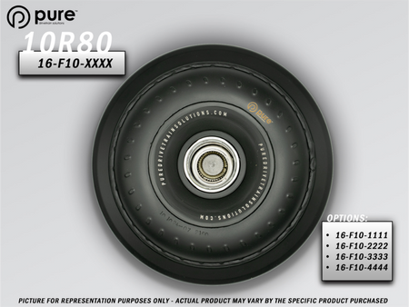 Pure Drivetrain 10R80/10R100 Ford High Performance Billet Torque Converter - Big Blower w/ 5.0 V8